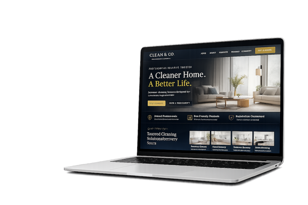 Strategic Website Mockup